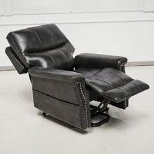Caleb Faux Leather Electric Recliner Chair
